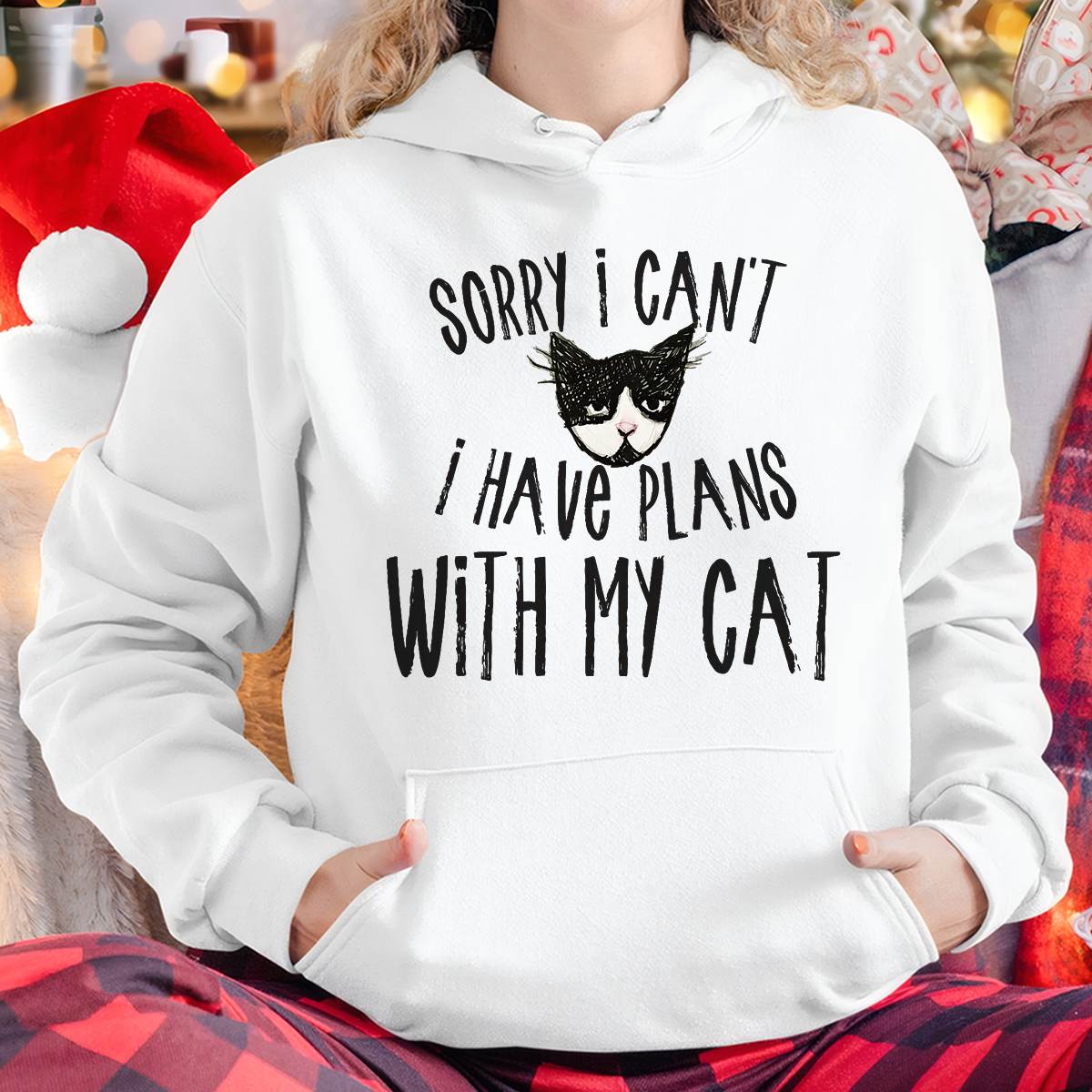 Sorry I can't I have plans with my Cat T-Shirt