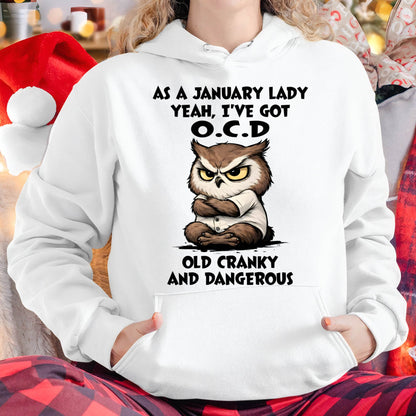 JANUARY SHIRT, OLD CRANKY AND DANGEROUS - SNOW01 (SKU2606-170-01)