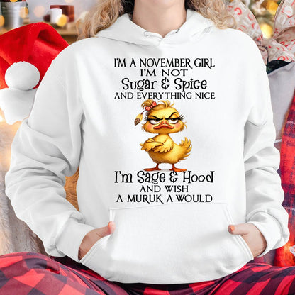 NOVEMBER DUCK SHIRT, I’M NOT SUGAR & SPICE - SNOW11 (SKU2603-59-11)