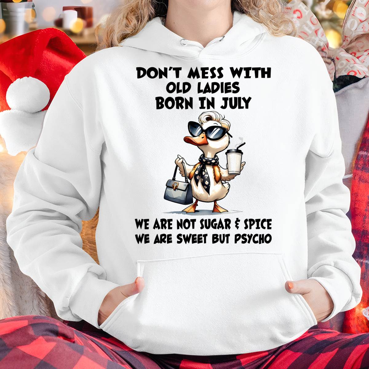JULY SHIRT, WE ARE NOT SUGAR & SPICE WE ARE SWEET BUT PSYCHO - SNOW07 (SKU2606-207-07)