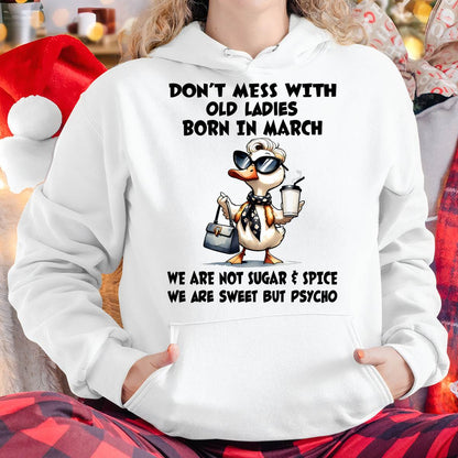 MARCH SHIRT, WE ARE NOT SUGAR & SPICE WE ARE SWEET BUT PSYCHO - SNOW03 (SKU2606-207-03)