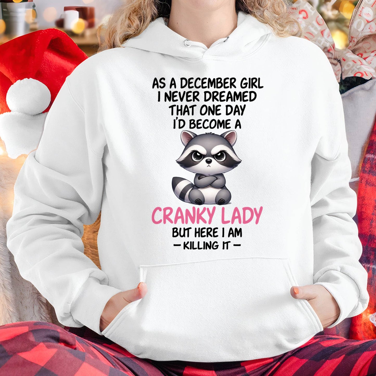 DECEMBER SHIRT, HERE I AM KILLING IT - SNOW12 (SKU2603-269-12)