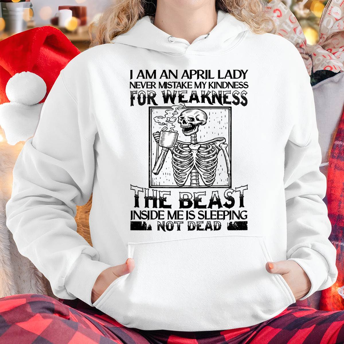 APRIL SHIRT, THE BEAST INSIDE ME IS SLEEPING NOT DEAD - FMA SNOW04 (SKU2604-158-04)
