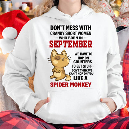 SEPTEMBER SHIRT, DON'T MESS WITH SHORT LADY - FMA SNOW09 (SKU2603-310-09)