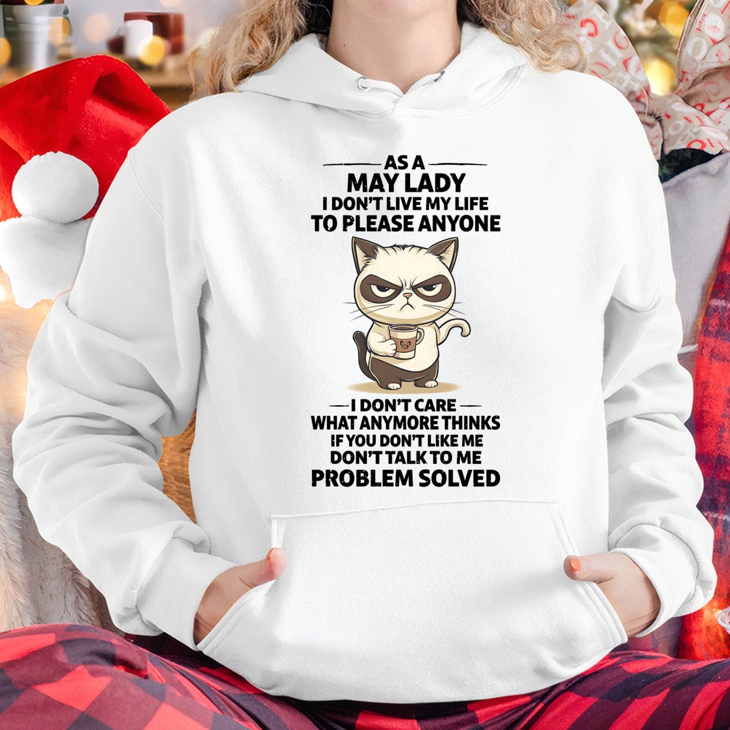 MAY SHIRT, I DON’T LIVE MY LIFE TO PLEASE ANYONE - FMA SNOW05 (SKU2603-369-05)