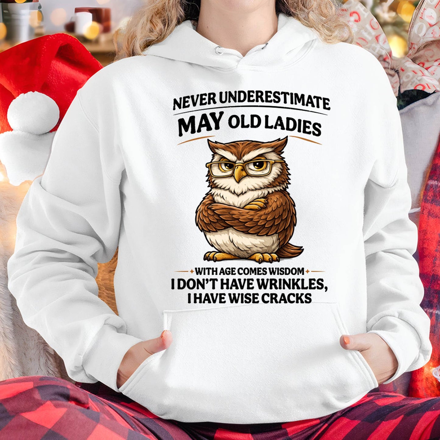 MAY SHIRT, With age comes wisdom - FMA SNOW01 (SKU2604-101-05)
