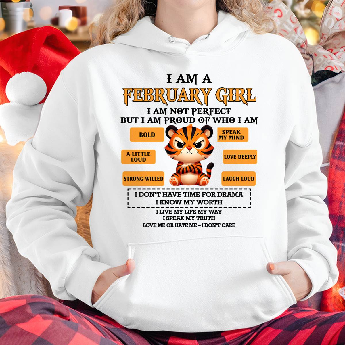 FEBRUARY SHIRT, I AM PROUD OF WHO I AM - FMA SNOW02 (SKU2603-294-02)