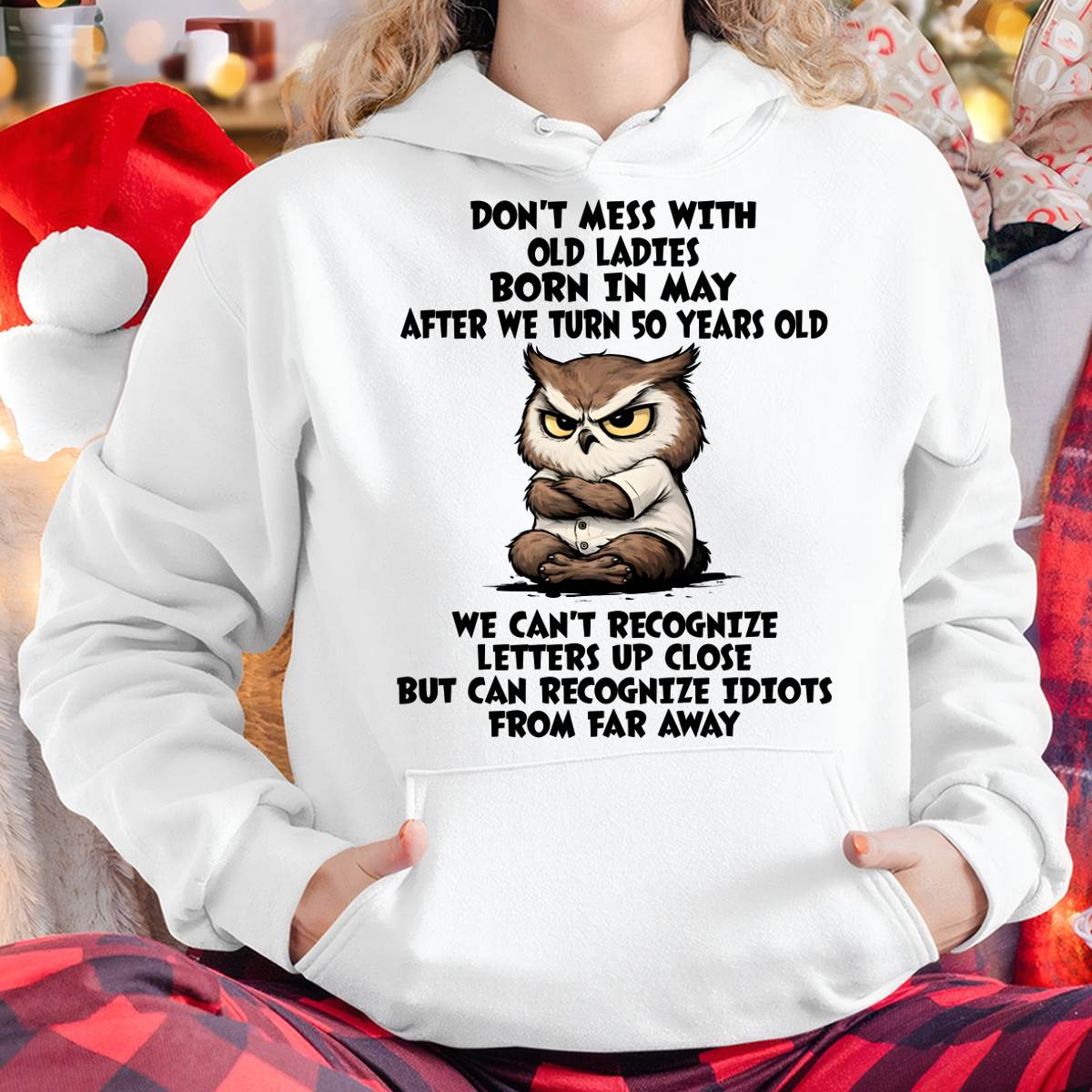 MAY SHIRT, RECOGNIZE IDIOTS FROM FAR AWAY - FMA SNOW05 (SKU2604-76-05)