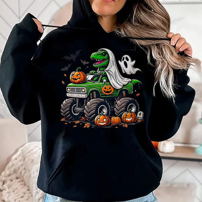 Best Dinosaur Lover Shirt, Funny Dinosaur UnisexT-Shirt/Hoodie/Sweatshirt HLT00 - Orange Halloween Shirt Boys Toddler Kids Ghost Shirts T Rex T-Shirt