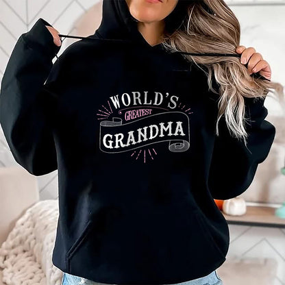Best Grandma Shirt, Proud Grandma Unisex T-Shirt/Hoodie/Sweatshirt HLT00 - Worlds Greatest Grandma Shirt Super Gift Idea For Grandma T-Shirt