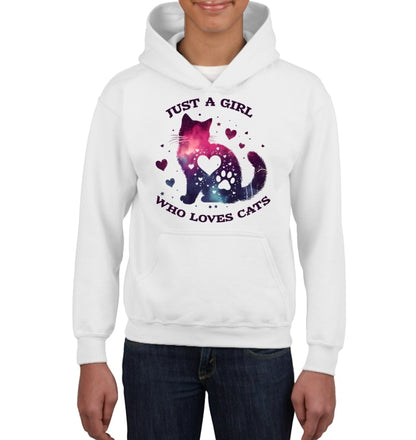 JUST A GIRL WHO LOVE CAT T SHIRT
