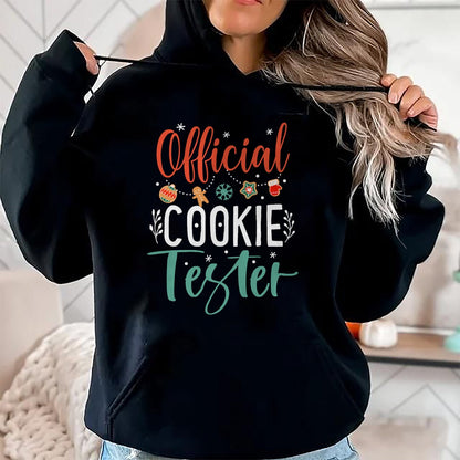 Official Cookie Tester Funny Christmas Couples Matching T-Shirt - Christmas Unisex T-Shirt/Hoodie/Sweatshirt - SNOW00
