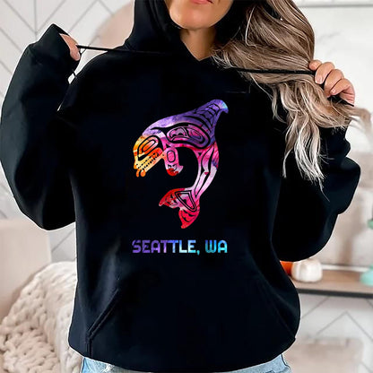Native American T-Shirts, Vintage Native American Unisex T-Shirt/Hoodie/Sweatshirt HLT00 - Seneca Native American Indian Woman Never Underestimate T-Shirt