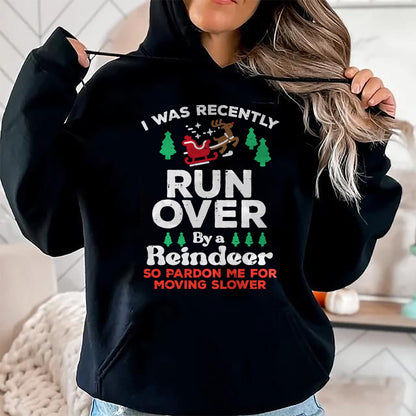 Christmas Runover By Reindeer Funny Xmas Women Men Kids T-Shirt - Christmas Unisex T-Shirt/Hoodie/Sweatshirt - SNOW00