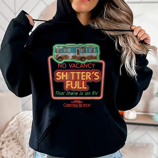 Christmas Vacation No Vacancy Shtter's Full Christmas T-Shirt - Christmas Unisex T-Shirt/Hoodie/Sweatshirt - SNOW00