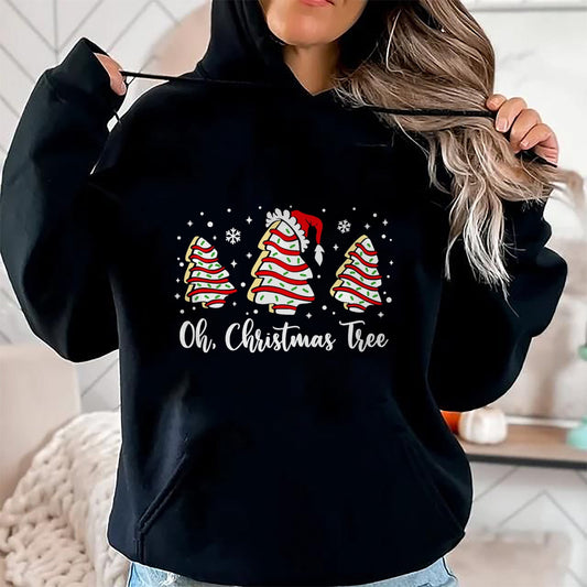 Groovy Oh Christmas Tree Cakes Debbie Becky Jen Cake Lovers T-Shirt - Christmas Unisex T-Shirt/Hoodie/Sweatshirt - SNOW00