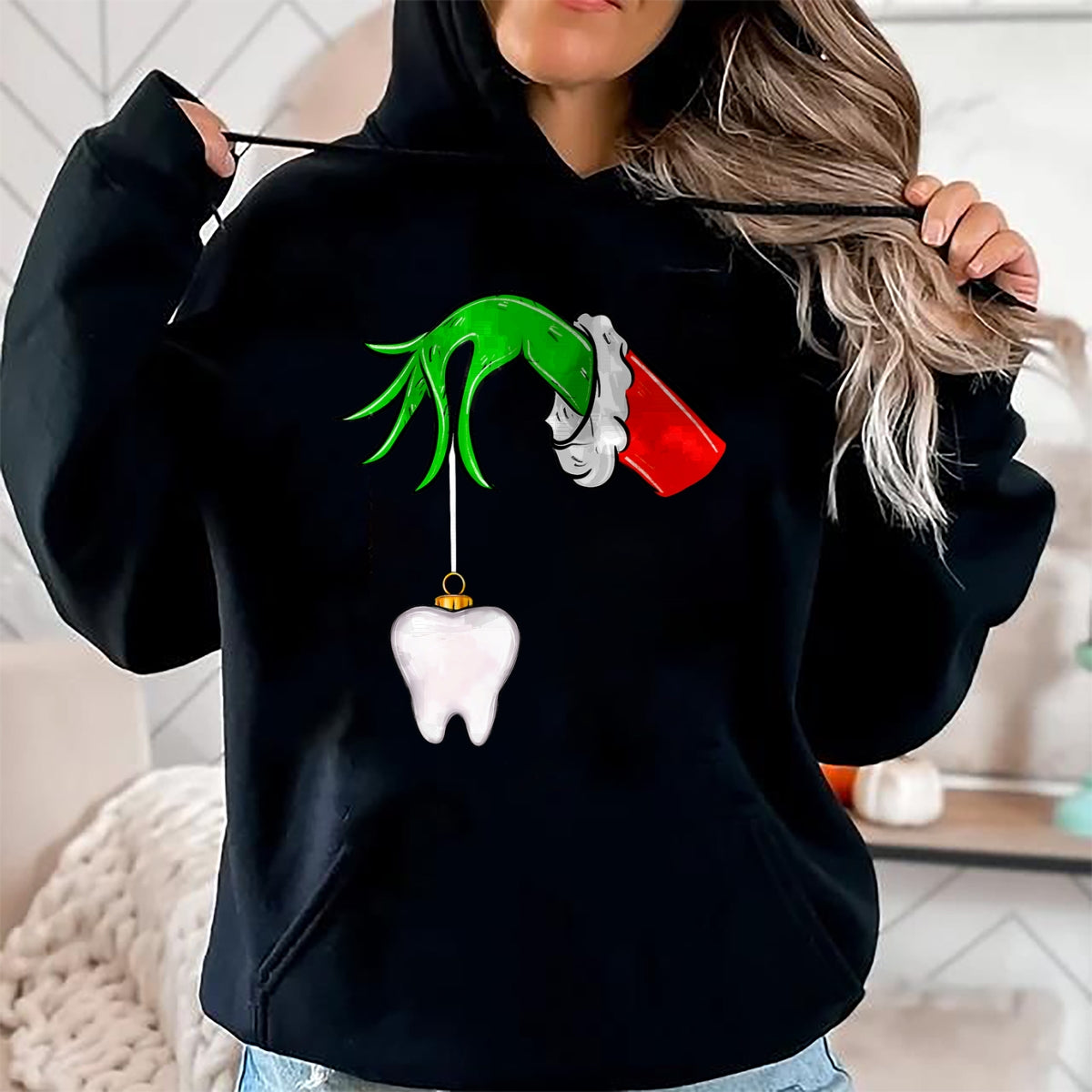 Christmas Tooth Dentist Dental Assistant Teeth Xmas Pajamas T-Shirt - Christmas Unisex T-Shirt/Hoodie/Sweatshirt - SNOW00