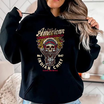 Native American T-Shirts, Vintage Native American Unisex T-Shirt/Hoodie/Sweatshirt HLT00 - Retro Vintage Native American Trust Government T-Shirt (1)