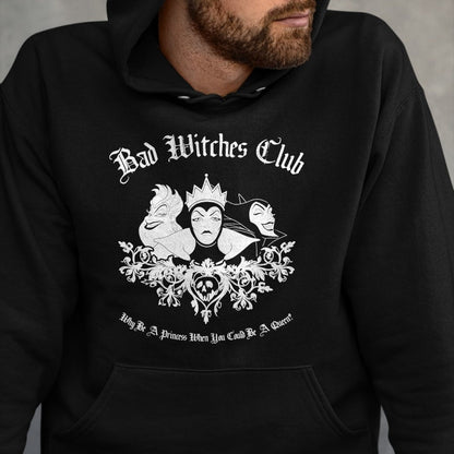 Best Wife Shirt, Wife and Husband Unisex T-Shirt/Hoodie/Sweatshirt HLT00 - Disney Villains Bad Witches Club Group Shot Vintage T-Shirt (1)