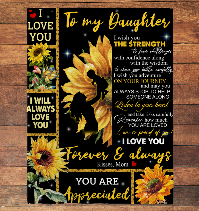 Special Blanket for Your Daughter - From Mom