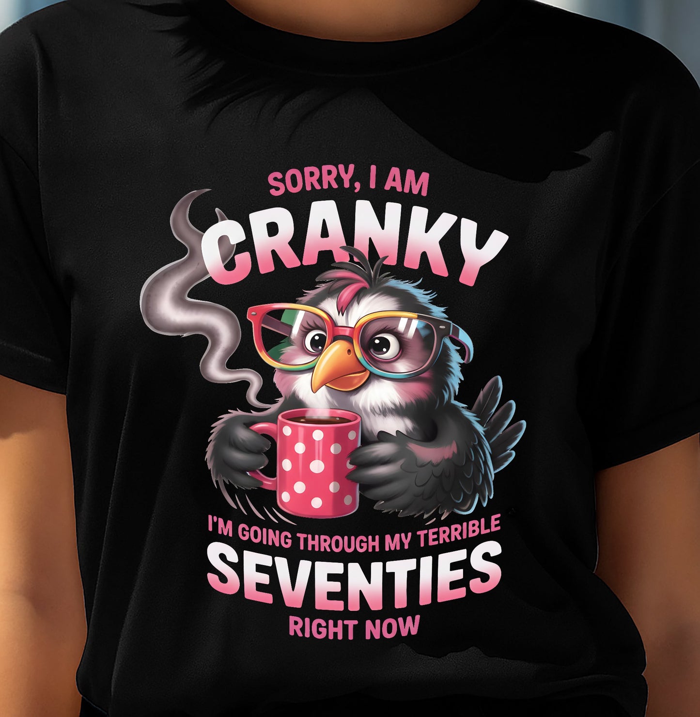 SORRY I AM CRANKY - BIRTHDAY SHIRT FOR WOMEN - SNOW00 (SKU12-227)