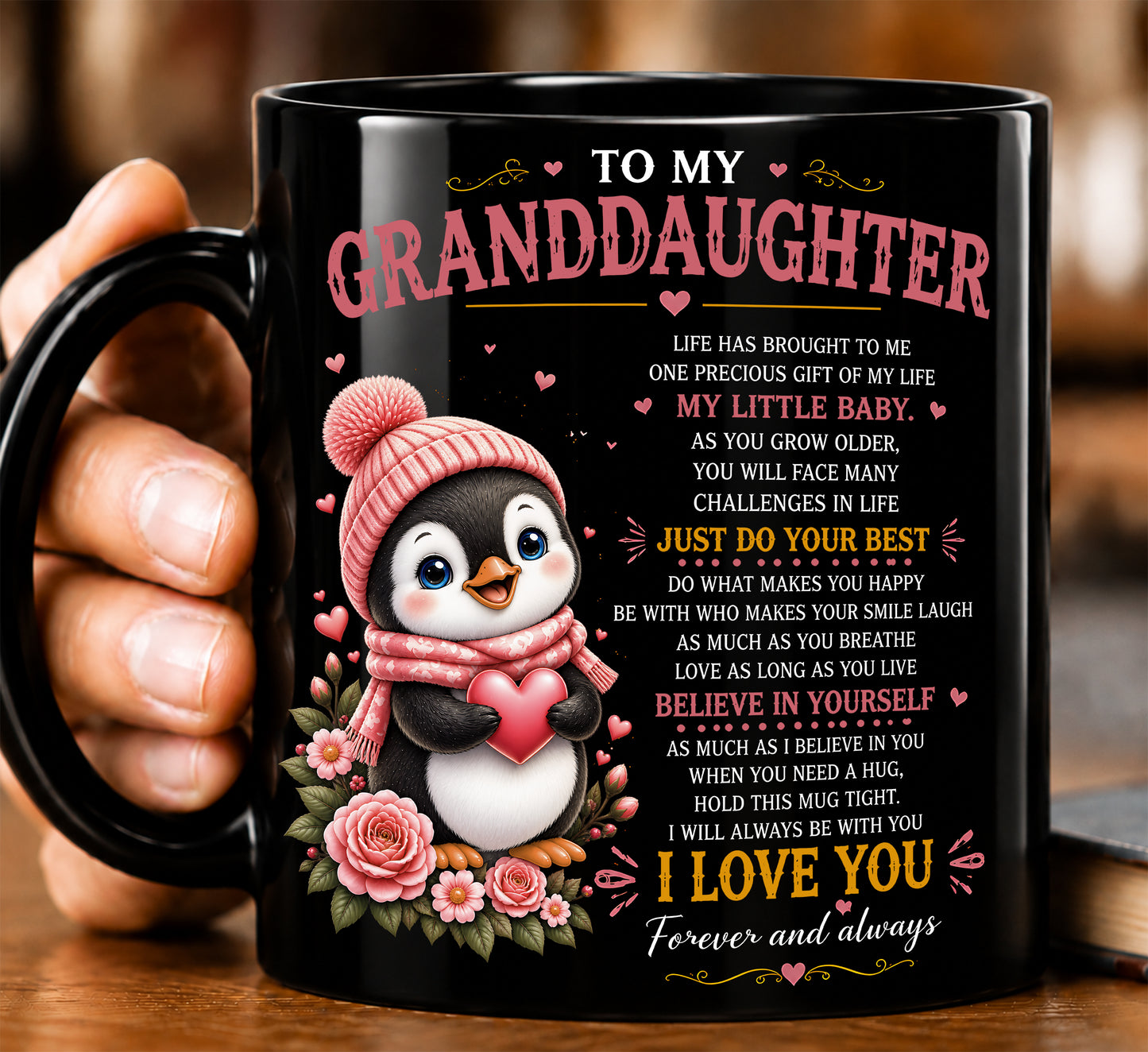 TO GRANDDAUGHTER MUG - GIFT FROM GRANDMA (SKU2608-633)