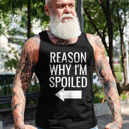 Best Wife Shirt, Wife and Husband Unisex T-Shirt/Hoodie/Sweatshirt HLT00 - Reason Why I'm Broke Spoiled Funny Matching Couples T-Shirt