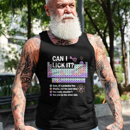 Best Teacher Shirt, Funny Teacher UnisexT-Shirt/Hoodie/Sweatshirt HLT00 - Can I Lick It Periodic Table Kids Science Gifts Teacher T-Shirt