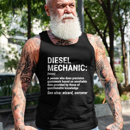 Best Mechanic Life Shirt, Funny Mechanic UnisexT-Shirt/Hoodie/Sweatshirt HLT00 - Diesel Mechanic Definition T-Shirt Funny Mechanic Tee Gift T-Shirt
