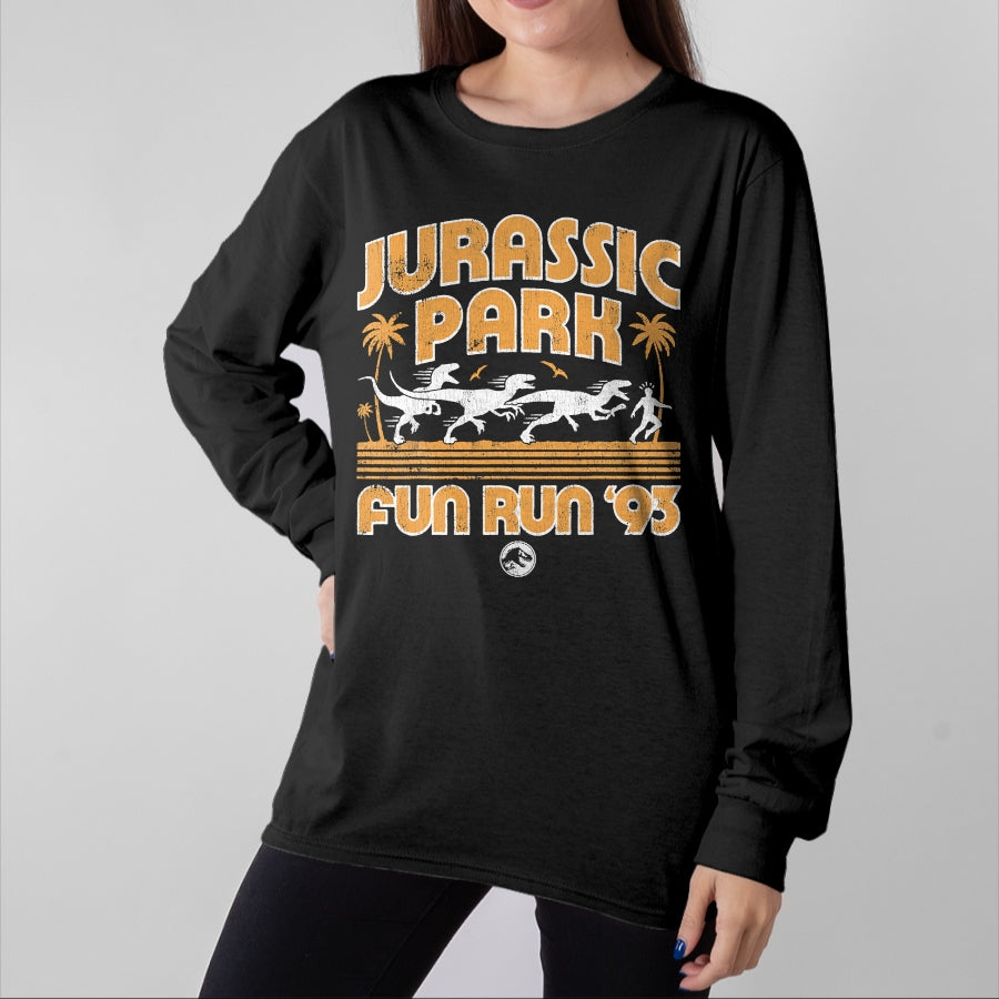 Best Dinosaur Lover Shirt, Funny Dinosaur UnisexT-Shirt/Hoodie/Sweatshirt HLT00 - Jurassic Park Fun Run _93 T-Shirt