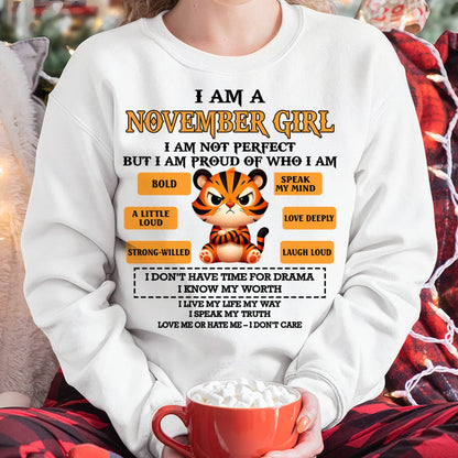 NOVEMBER SHIRT, I AM PROUD OF WHO I AM - FMA SNOW11 (SKU2603-294-11)