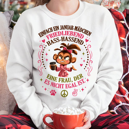 JANUAR, FRIEDLIEBEND HASS-HASSEND EINE FRAU, DER ES NICHT EGAL IST - SNOW GER01 (SKU2605-352-01)