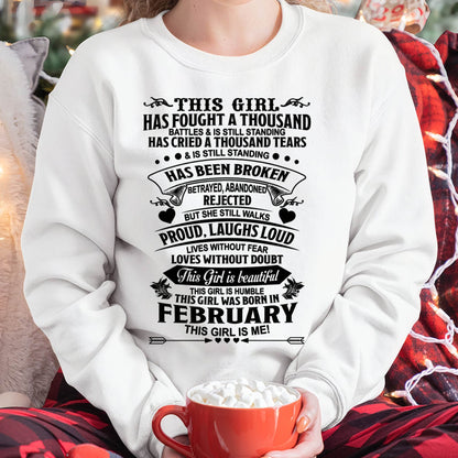 FEBRUARY, This Girl is beautiful - SNOW MALE02 (SKU2602-208-02)