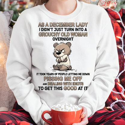DECEMBER SHIRT, GROUCHY OLD WOMAN - SNOW12 (SKU2603-253-12)