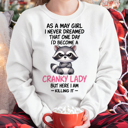 MAY SHIRT, HERE I AM KILLING IT - SNOW05 (SKU2603-269-05)