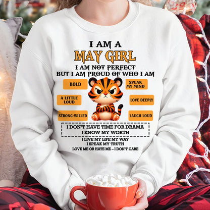 MAY SHIRT, I AM PROUD OF WHO I AM - FMA SNOW05 (SKU2603-294-05)