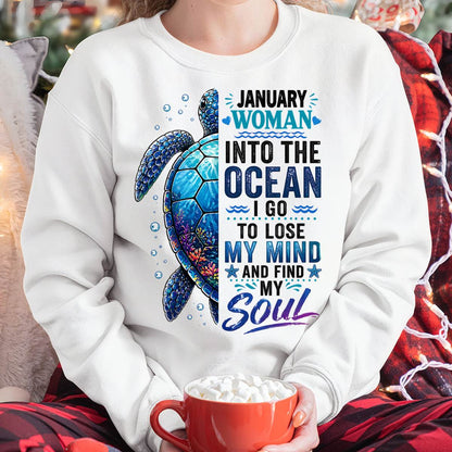 JANUARY SHIRT, I GO TO LOSE MY MIND AND FIND MY SOUL - SNOW01 (SKU2604-279-01)