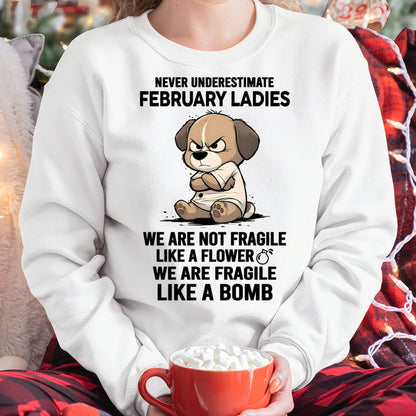 FEBRUARY SHIRT, WE ARE FRAGILE LIKE A BOMB - FMA SNOW02 (SKU2603-351-02)