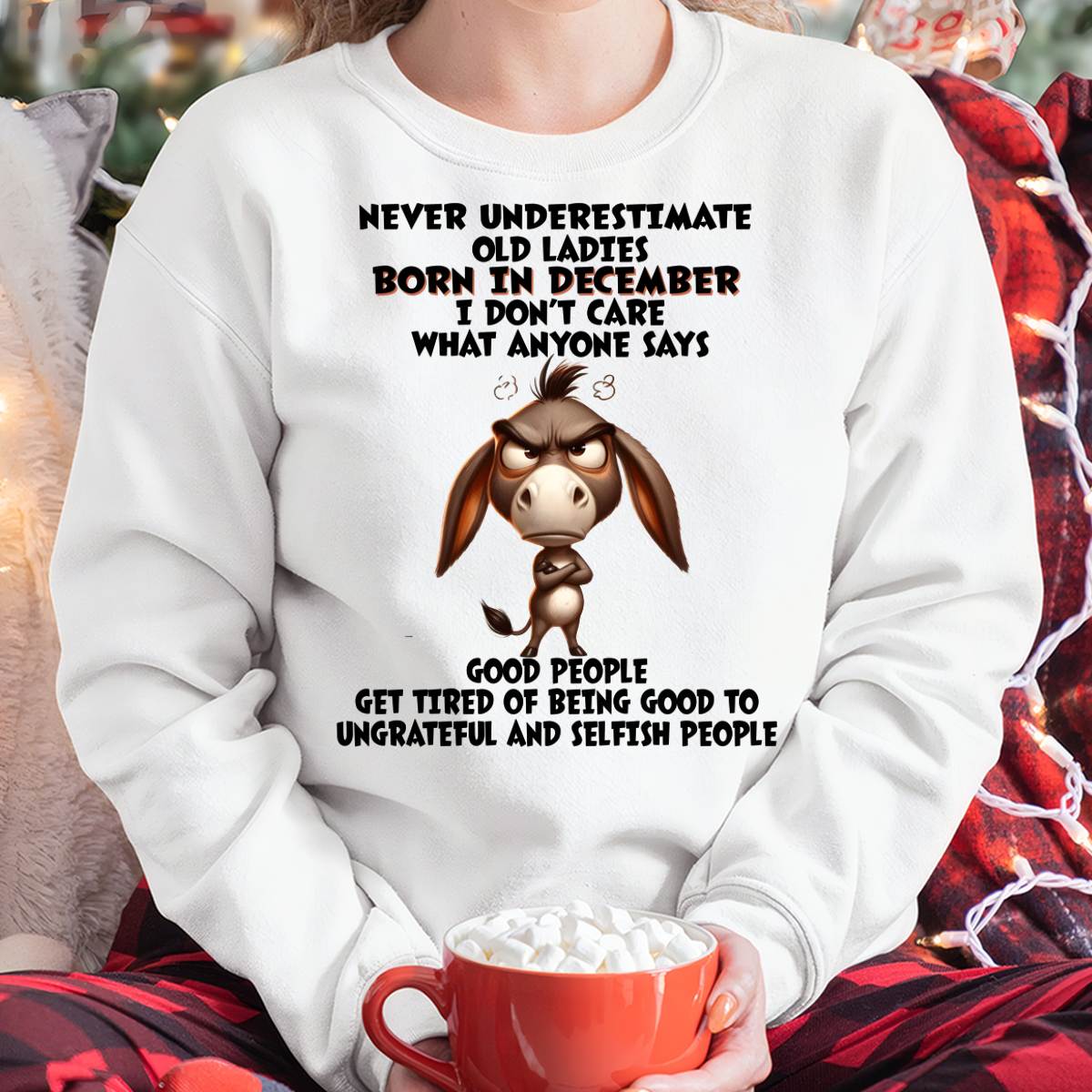DECEMBER SHIRT, I'M A GOOD PERSON - FMA SNOW12 (SKU2604-10-12)