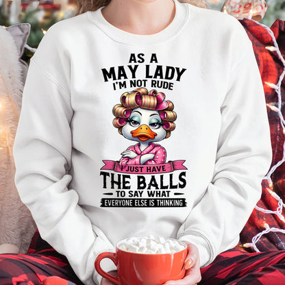 MAY SHIRT, SAY WHAT EVERYONE ELSE IS THINKING - SNOW05 (SKU2604-271-05)
