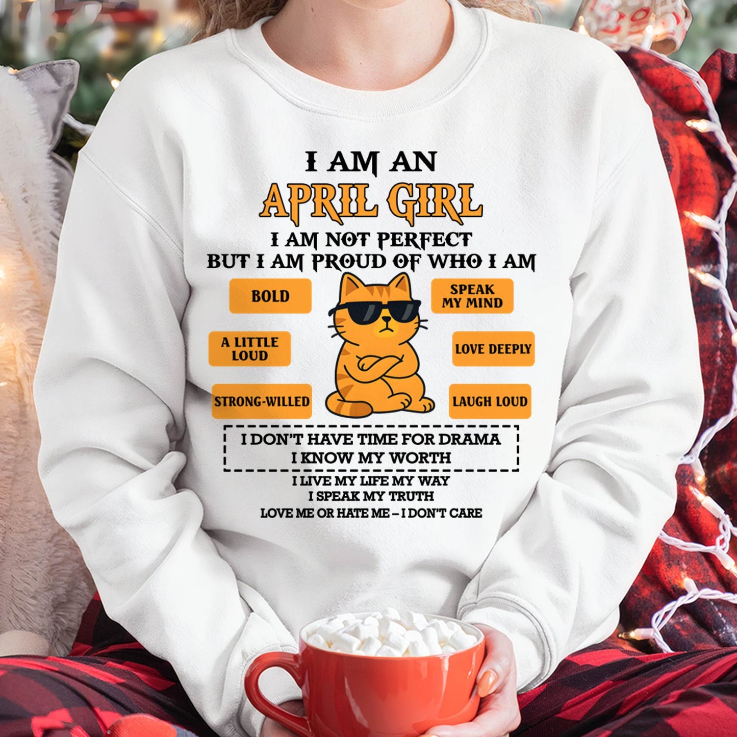 APRIL SHIRT, I AM PROUD OF WHO I AM - FMA SNOW04 (SKU2603-292-04)