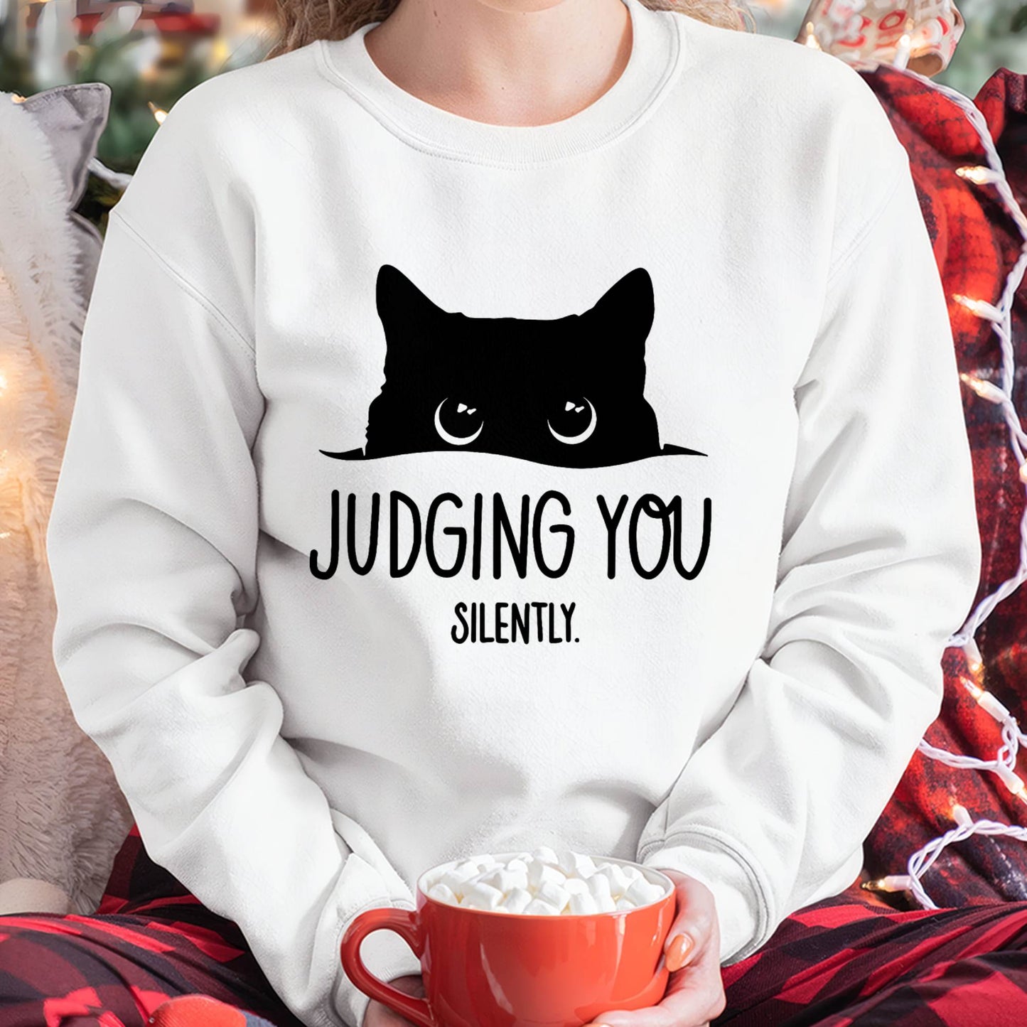 Cat Judging You Silently T-Shirt