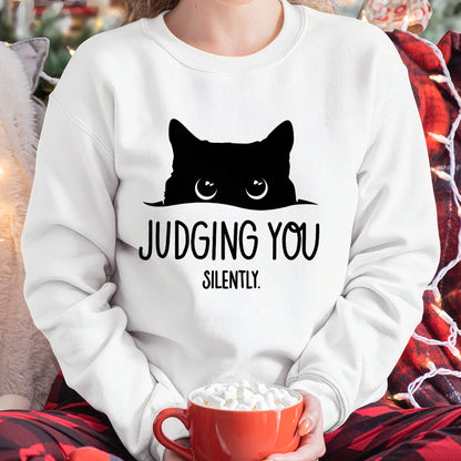 Cat Judging You Silently T-Shirt