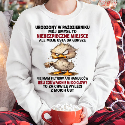 W PAŹDZIERNIKU, MÓJ UMYSŁ TO NIEBEZPIECZNE MIEJSCE - SNOW PO10 (SKU2605-446-10)