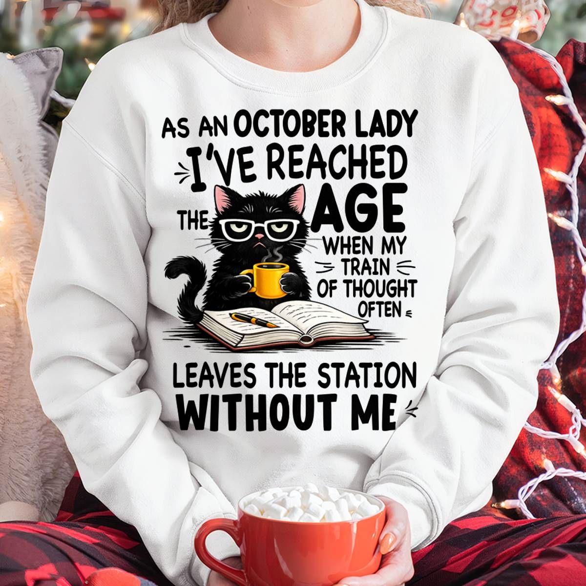 OCTOBER SHIRT, LEAVES THE STATION WITHOUT ME - SNOW10 (SKU2603-87-10)