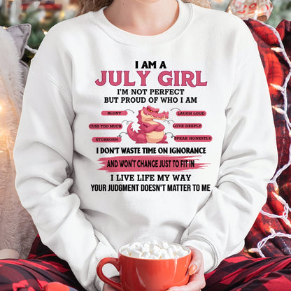 I AM A JULY GIRL FMA SNOW07 (SKU09-51-07)
