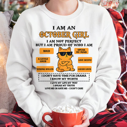 OCTOBER SHIRT, I AM PROUD OF WHO I AM - FMA SNOW10 (SKU2603-292-10)