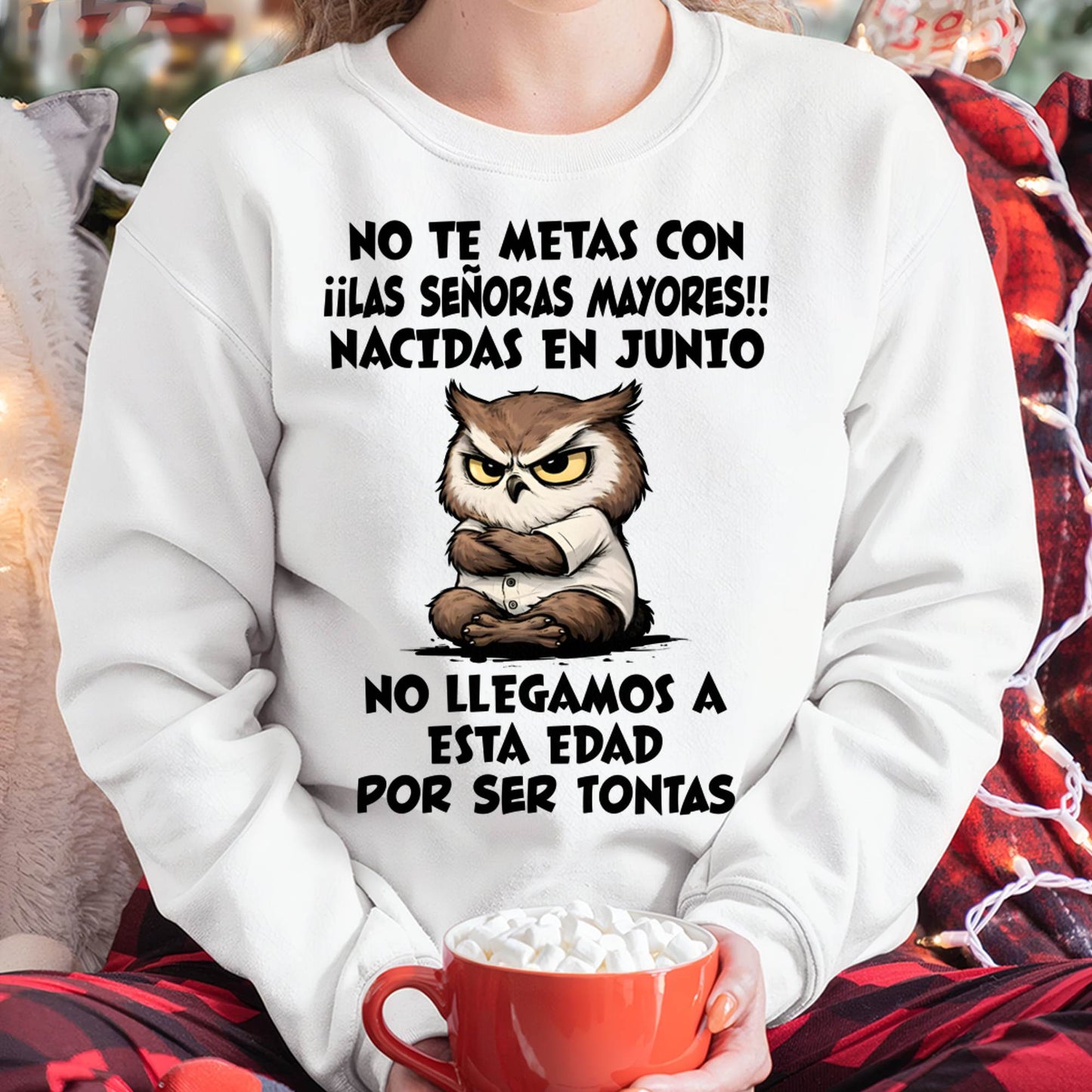JUNIO SHIRT, NO TE METAS CON MUJERES MAYORES - FMA SNOW06 (SKU2604-163-06)