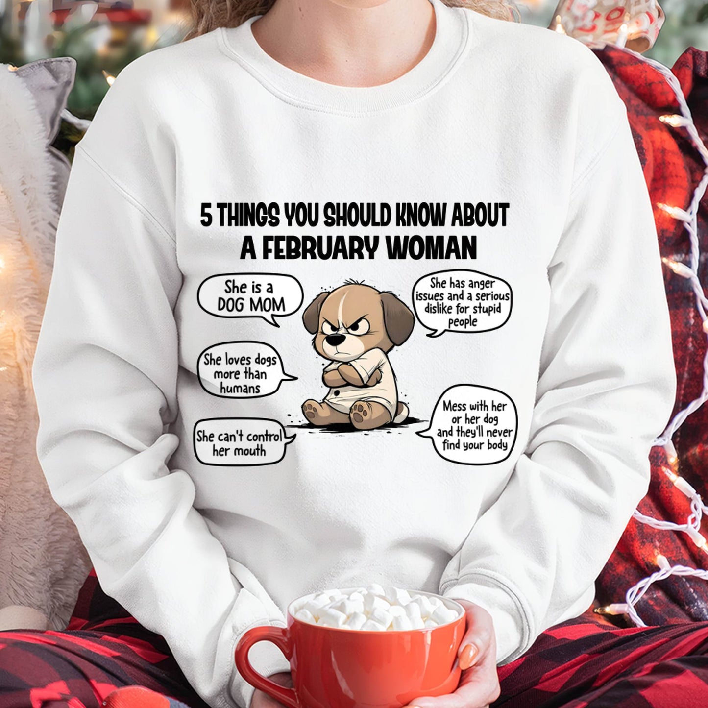FEBRUARY SHIRT, 5 THINGS YOU SHOULD KNOW ABOUT THIS WOMAN - SNOW02 (SKU2604-311-02)