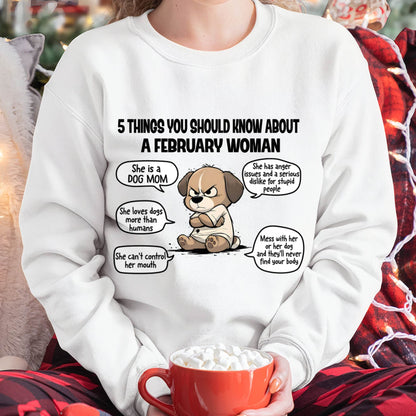 FEBRUARY SHIRT, 5 THINGS YOU SHOULD KNOW ABOUT THIS WOMAN - SNOW02 (SKU2604-311-02)